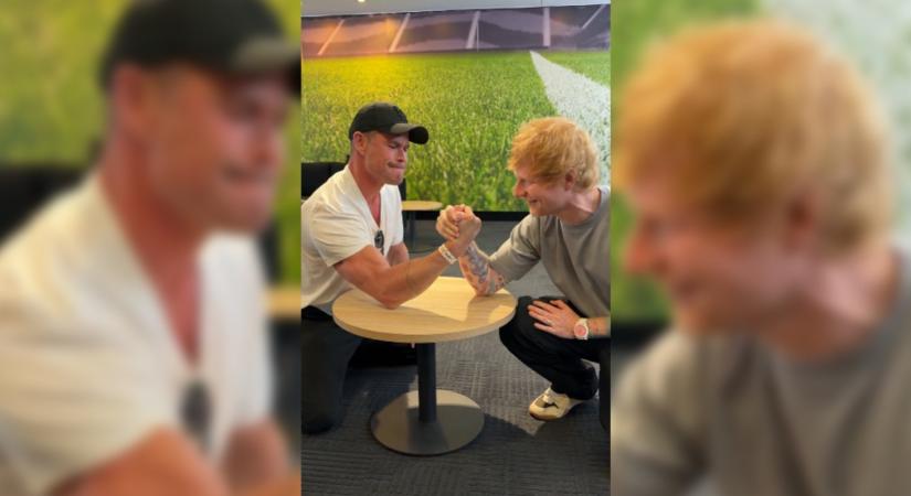 Még Thort is lenyomta szkanderben Ed Sheeran