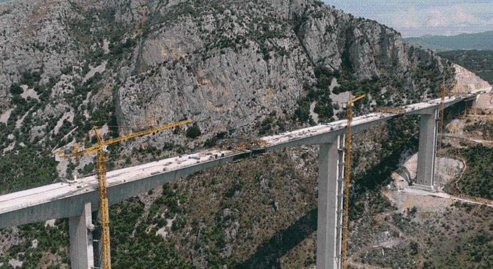 Kínai cég építi tovább Montenegró autópályáját – újabb 22 kilométer a Bar–Boljare szakaszon