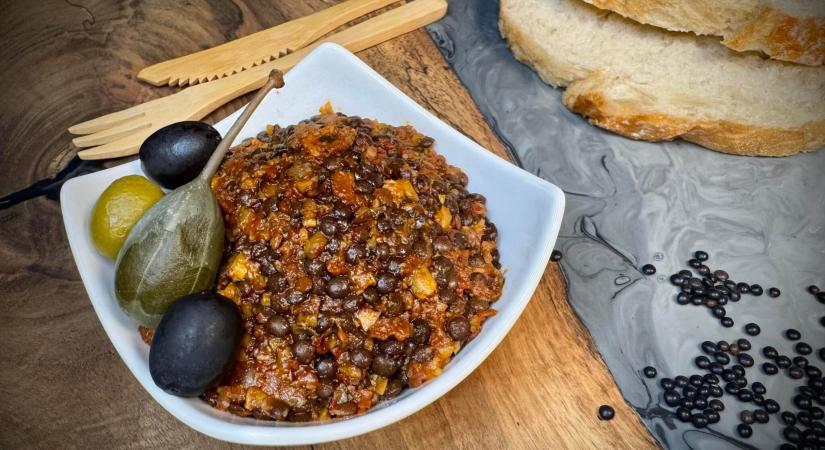 Vegán tatár bifsztek – karakteres előételként vagy vendégváróként is megállja a helyét