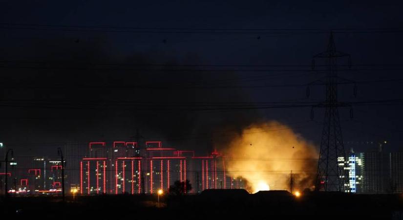 Iráni dróntámadás érte az erbili bázist, ahol magyar katonák is vannak: döbbenetes felvétel készült a robbanásról