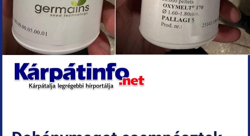 Dohánymagot csempésztek Asztélynál – félmilliós értékű árut foglaltak le a vámosok