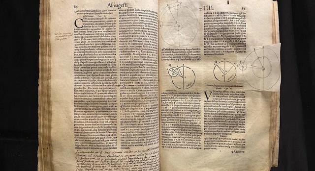 Galilei eddig ismeretlen feljegyzéseit azonosították Ptolemaiosz csillagászati művében