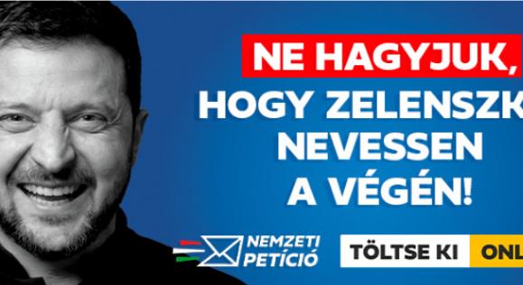 A kormány hivatalosan is Zelenszkijre cserélte Sorost