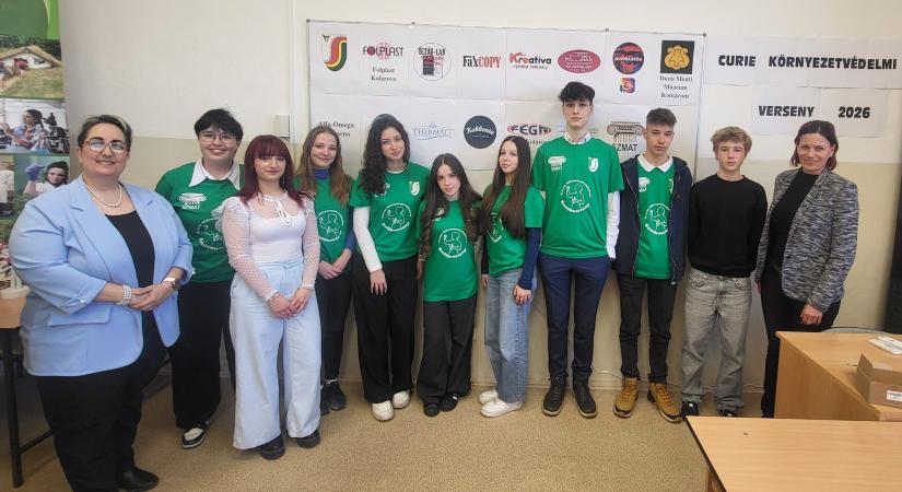 A selyés diákoknak a környezetvédelem is szívügyük