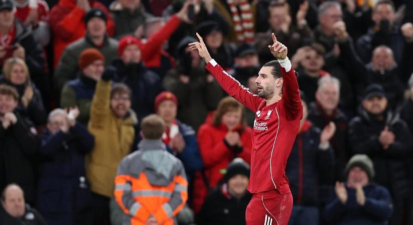 A BBC-nél Szoboszlaié február legszebb gólja – videóval