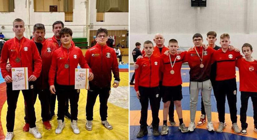 Mozgalmas hétvége a dorogi birkózóknál – hazai és nemzetközi sikerek