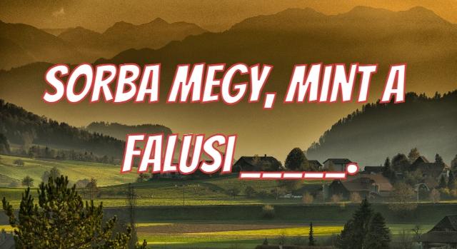 Napi közmondás feladat: Ezt a régi népi bölcsességet ma már 10-ből 8 ember eltéveszti!