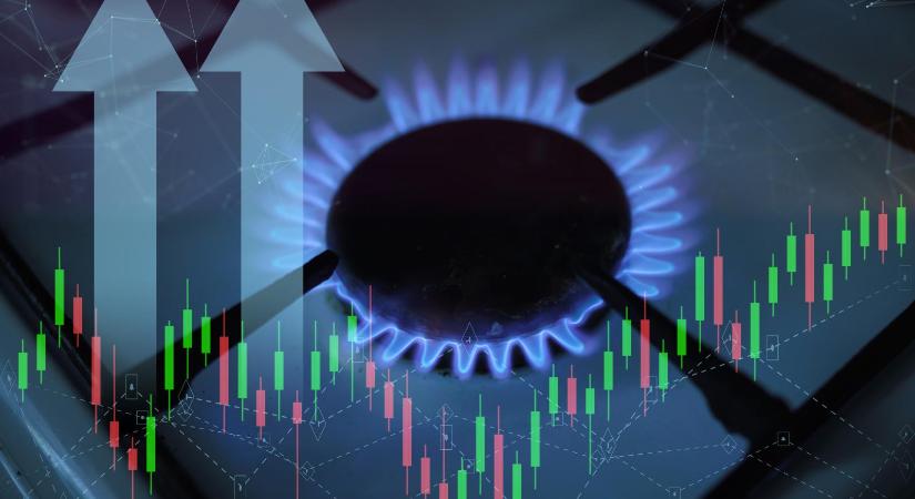 Több mint húsz százalékkal ugrott meg reggel a földgáz európai ára