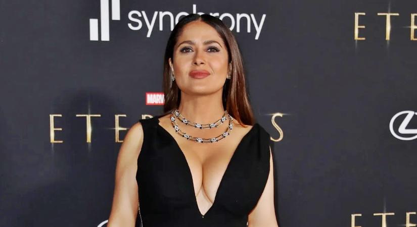 Salma Hayek elárulta, hogy ki az a híres színész, akivel a legjobb volt csókolózni eddigi karrierje során