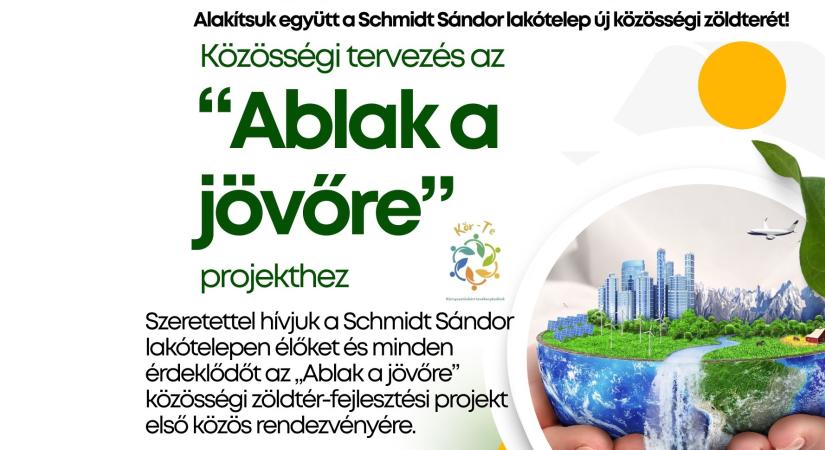 Közösségi tervezés indul a Schmidt Sándor-lakótelepen