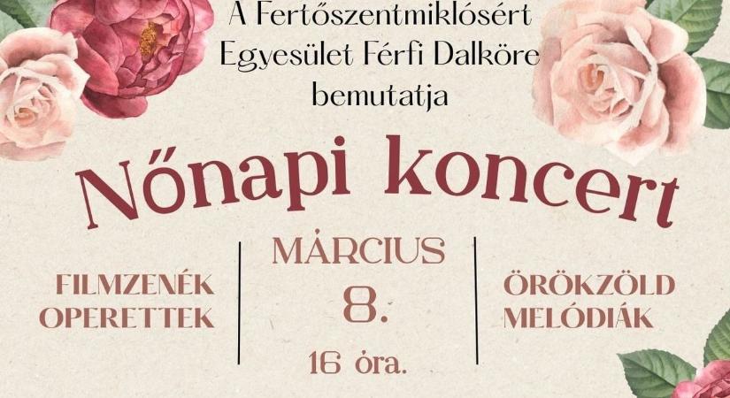Nőnapi koncert Fertőszentmiklóson