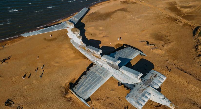 Így néz ki most a Kaszpi-tenger legendás gépszörnye