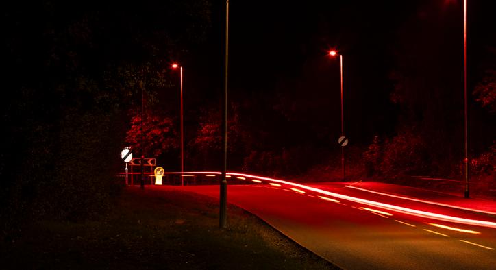 Vörösre cserélték a közvilágítást a dánok de jó okuk volt rá
