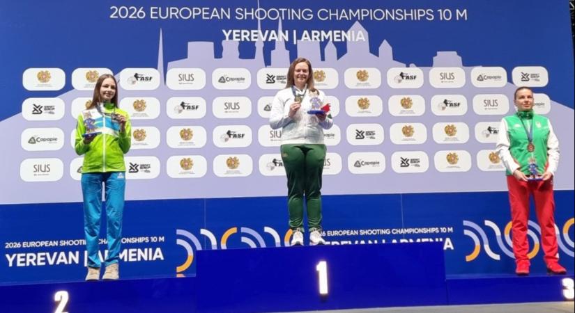 Major Veronika Európa-bajnok – „Életem egyik legnehezebb versenye volt”