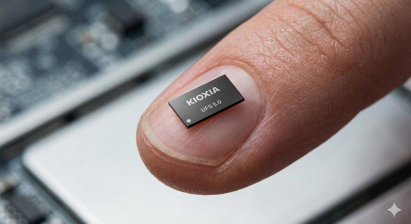 UFS 5.0 adattárolót jelentett be a Kioxia a jövő csúcsmobiljai számára