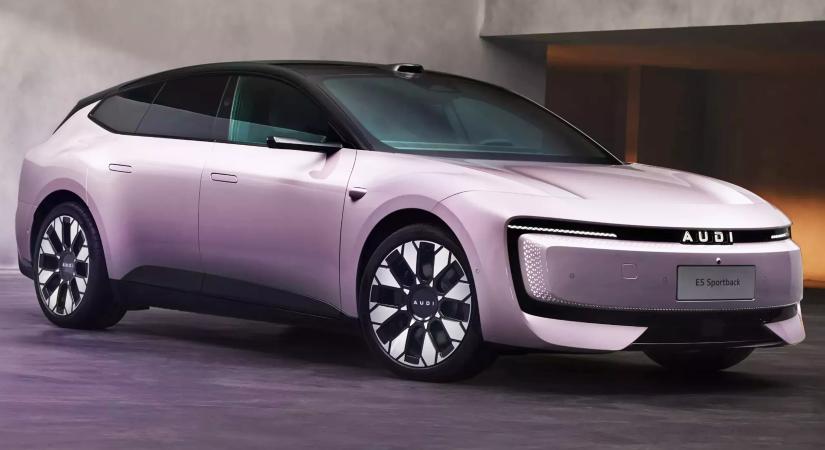 Durván csökkentették Kínában az AUDI E5 Sportback árát!