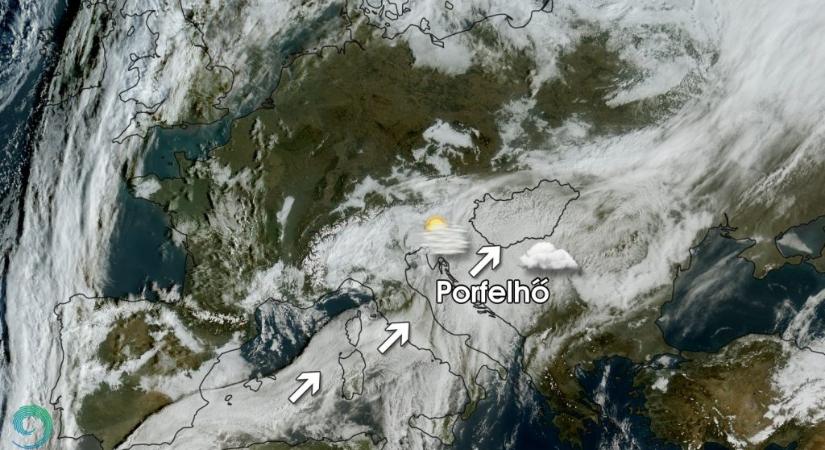 Sivatagi porfelő fedte be Magyarországot