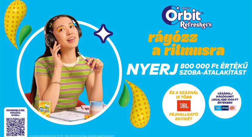 Új nyereményjátékot indít az Orbit Refreshers