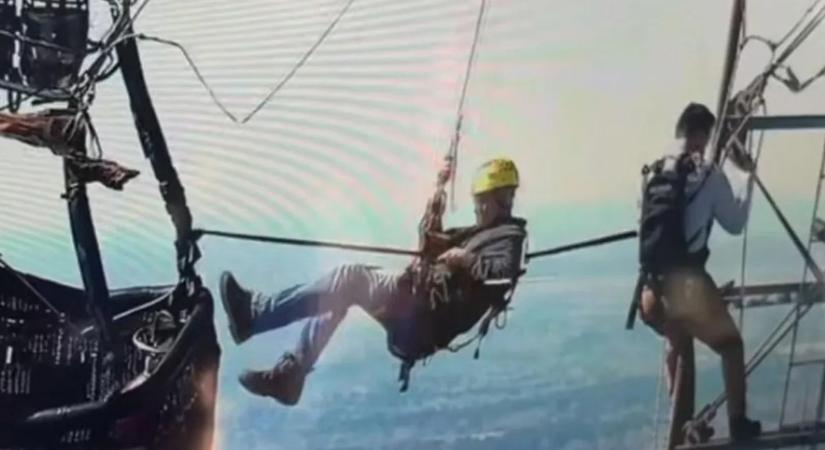 Kempingszékekből figyelték a lélegzetelállító mentőakciót