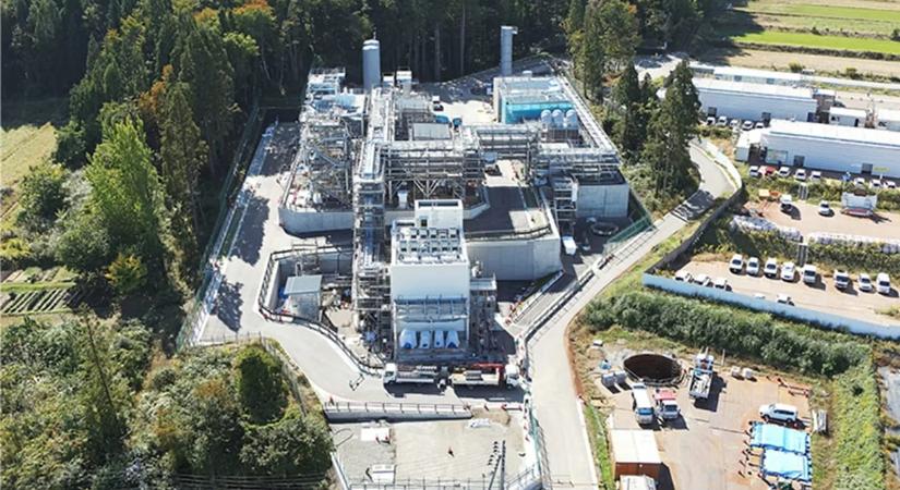 Bekapcsolták Japán új üzemét, 10 000 háztartást segíthet fűteni a szén-dioxid