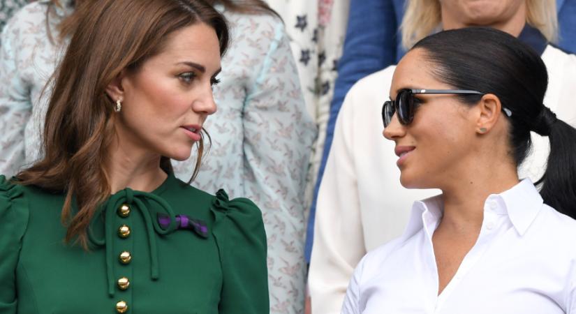 Kínos ölelés, fagyos első benyomás – így indult valójában Katalin hercegné és Meghan Markle kapcsolata