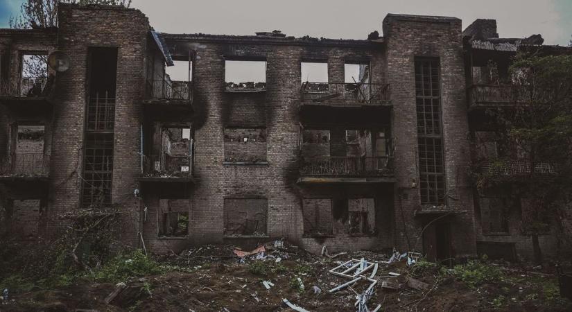 Bahmut: Kilenc hónap ostrom után csak romok maradtak az egykor virágzó ukrán városból