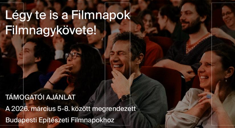Támogatót keres a 18. Budapesti Építészeti Filmnapok