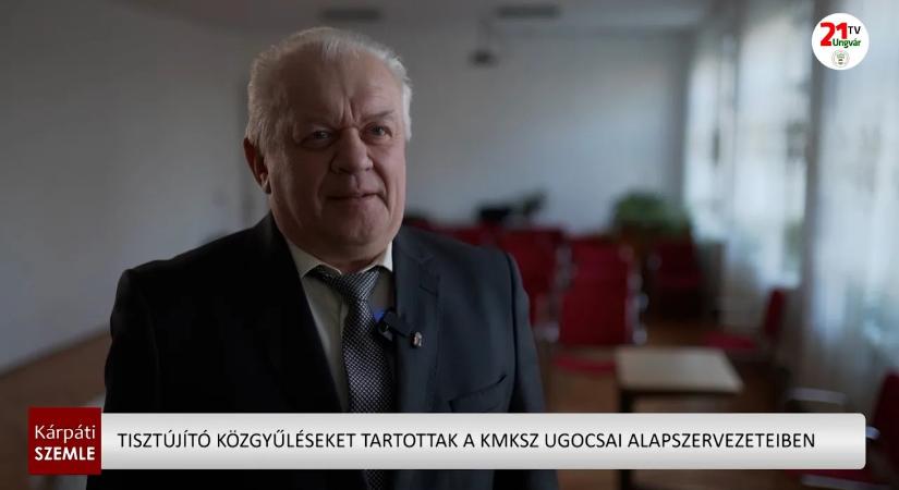 Tisztújító közgyűléseket tartottak a KMKSZ ugocsai alapszervezeteiben (videó)