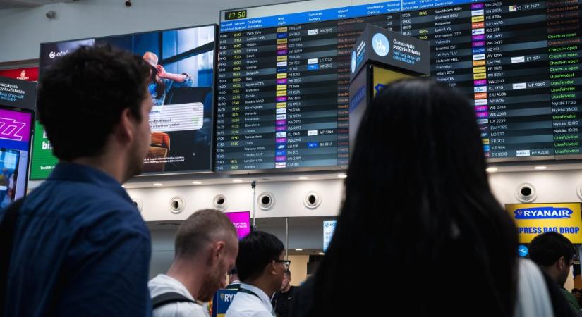 Rendkívüli intézkedések az új háború miatt a budapesti Liszt Ferenc repülőtéren