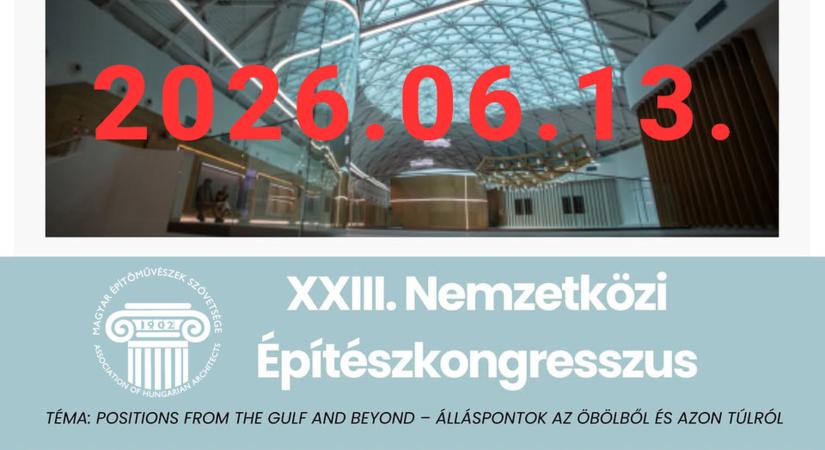 Későbbre halasztották a XXIII. MÉSZ Nemzetközi Építészkongresszust
