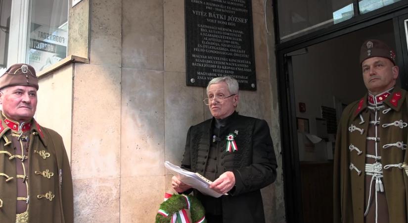 „Soha ne legyen háború” - Vitéz Bátki József előtt tisztelegtek