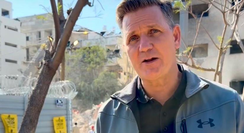 Állandó veszélyben a kollégánk: Tizenkétszer kellett óvóhelyet keresnie Novák Andrásnak