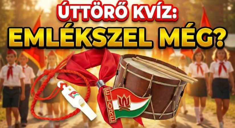 Úttörő kvíz: Kisdobosok és úttörők, emlékszel még a mozgalom pontjaira?