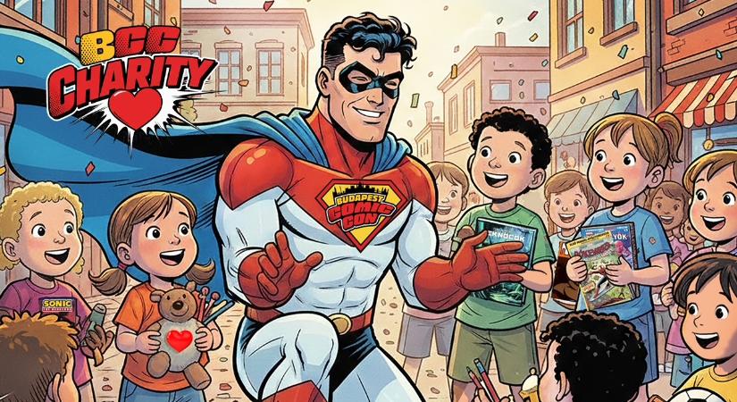 Három nagyszabású jótékonysági programmal készül az MVM Budapest Comic Con 2026