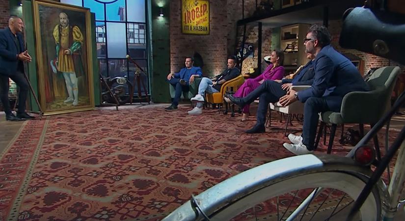 Különleges festményt vett Németh Kristóftól Fejes Tamás, ki nem találnád, hová szánja – videóval