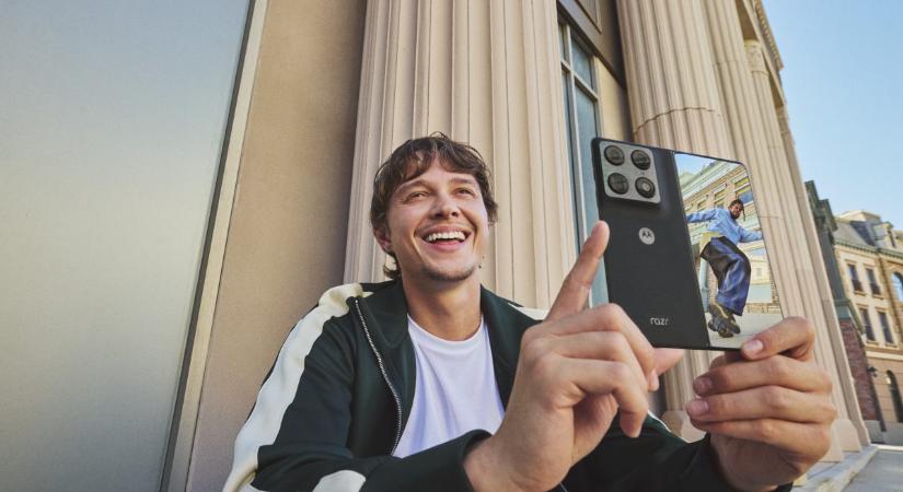 A Motorola bemutatta a razr fold modellt: nagy kijelző, erős hardver, hosszú támogatás