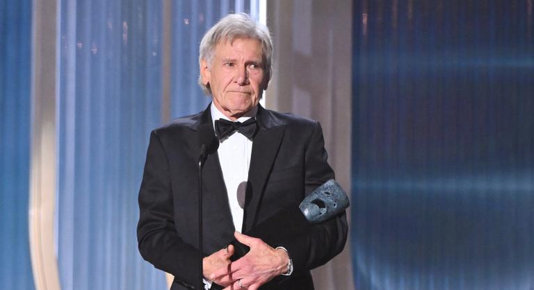 „Szerencsés fickó vagyok” – Harrison Ford a könnyeivel küszködve vette át életműdíját