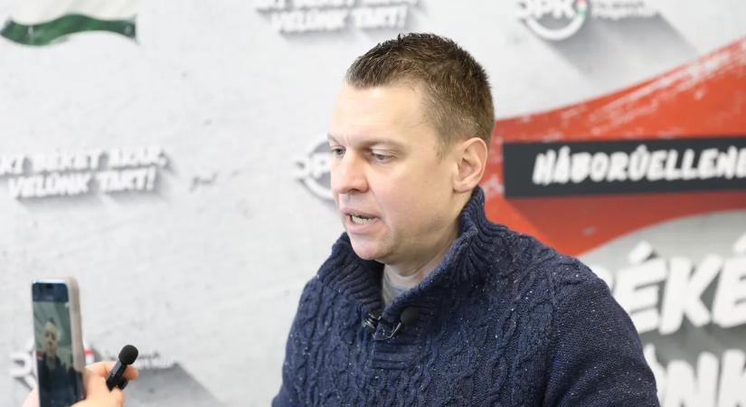 Menczer Tamás: a Tisza Párt nem a magyar emberek érdekeit képviseli!