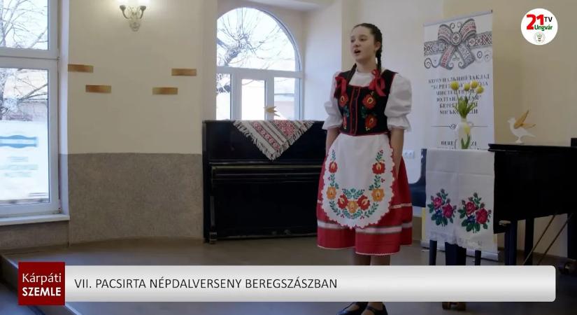 VII. Pacsirta népdalverseny Beregszászban (videó)