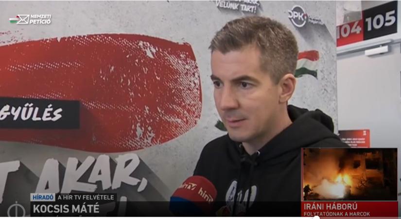 Kocsis Máté nagyon kiborult a tiszás vezető pofátlanságán