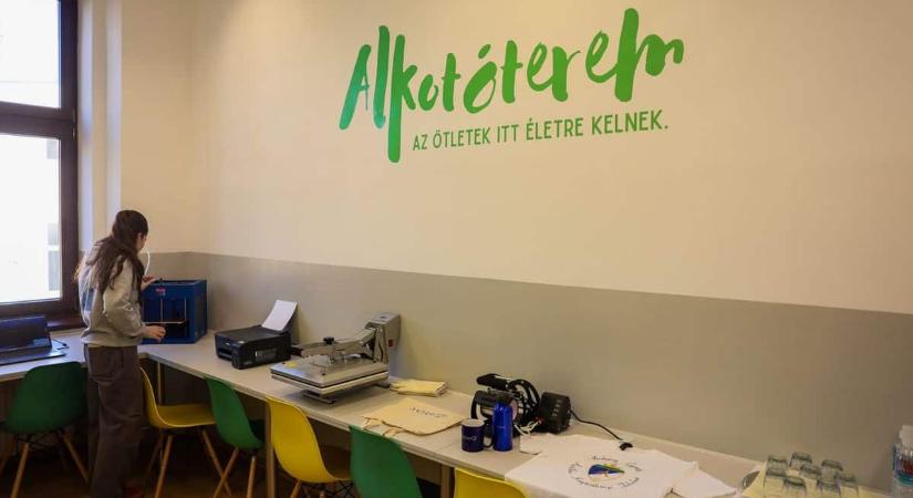 Ez a tér nem csak tanterem, hanem jövőműhely is