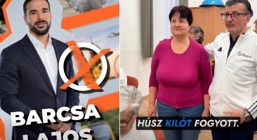 20 kilót fogyott egy debreceni nő – ezért szavazz Barcsa Lajosra áprilisban