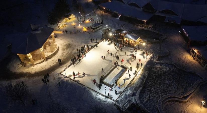 93 nap a jégen – hatalmas embertömeget fogadott a Fonyódi Műjégpálya