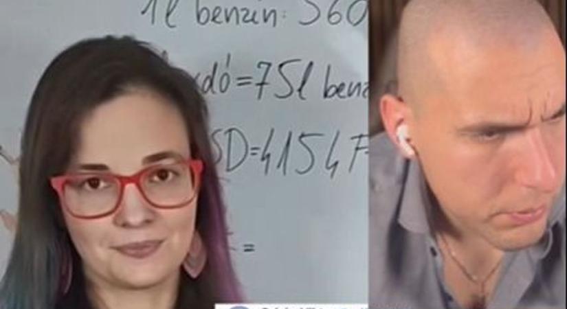 Ki akarta matekozni az influenszer, hogy Orbán téved, de a végén ő kapott méretes osztást