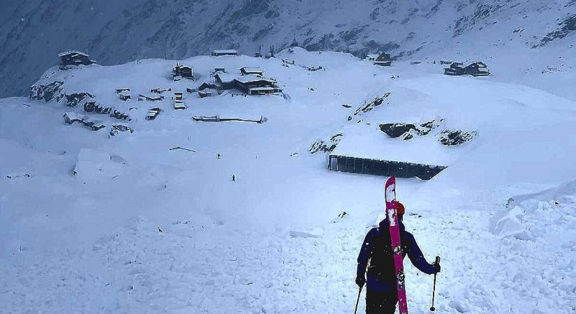 Nagy a lavinaveszély a Déli-Kárpátokban