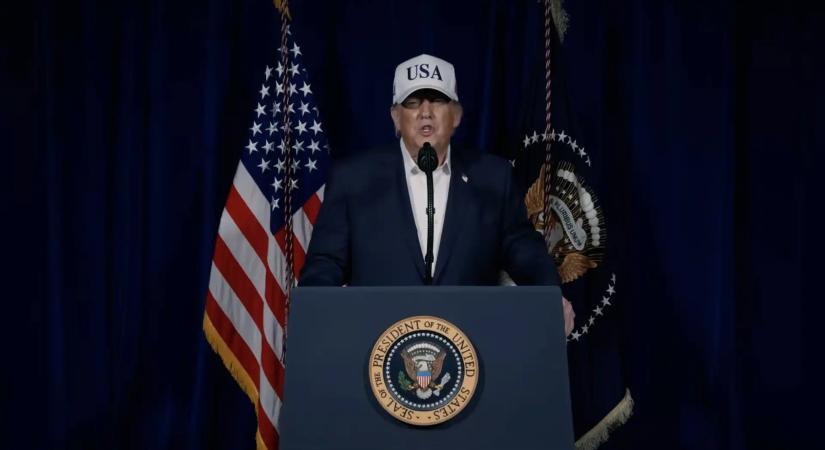 Donald Trump az Irán elleni csapásokról: A nagy hullám még csak most jön