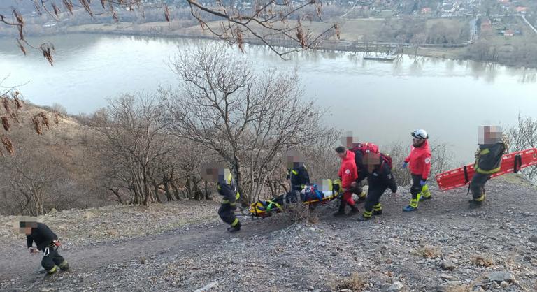 Lezuhant a Remete-barlangnál egy fiatal lány
