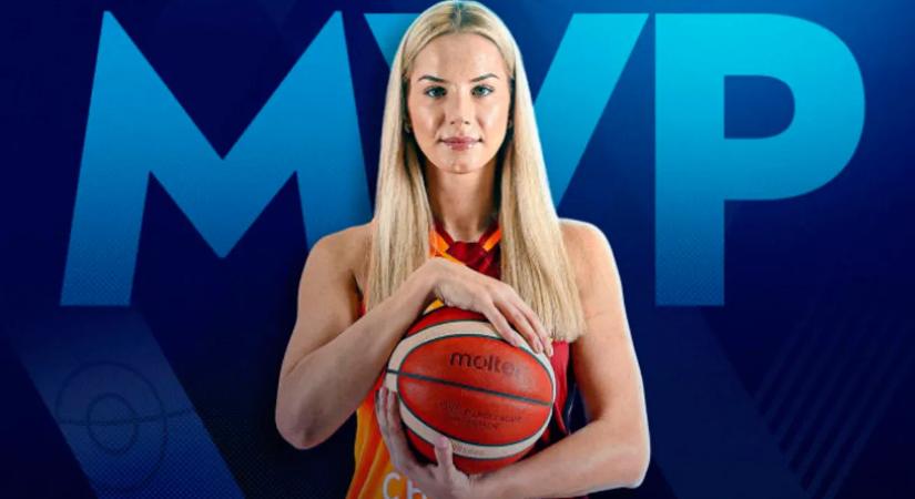 Női kosárlabda: Juhász Dorka lett február legjobbja az Euroligában