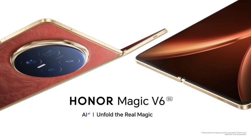 Nagyon vékony és strapabíró lett az új Honor Magic V6
