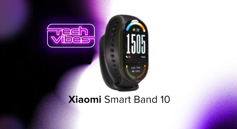 Szimmetrikus forma, nagyobb kijelző, GPS és NFC nélkül - Xiaomi Mi Smart Band 10 - Tech Vibes